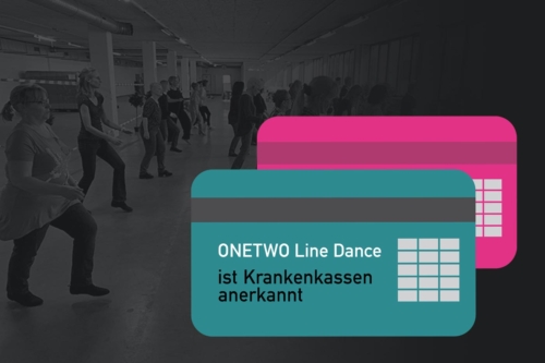 ONETWO Line Dance ist Krankenkassen anerkannt